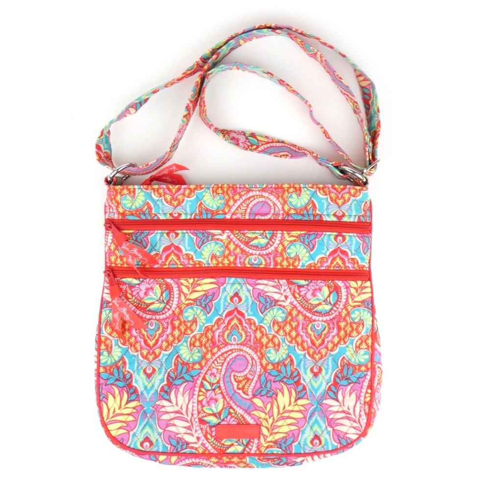 Vera Bradley Paisley In Paradise Trio Crossbody